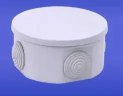 Kuti montuese Elektro-Plast, 100 x 50 mm, IP44, e bardhë