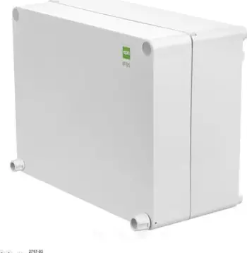 Kuti hermetike sipërfaqësore Elektro-Plast Industrial 2717-03, 220x170x107 mm, IP65, gri