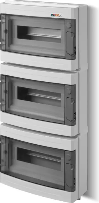 Ndërprerës Elektro-Plast EP-LUX PLUS RN 3/39, IP40, 303x642x118mm, i hirtë