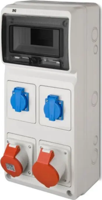 Panel shpërndarës Elektro-Plast Construction RS 6243-00, 8 module, IP44, i bardhë