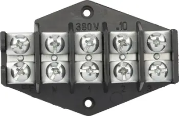 Akesor lidhës Elektro-Plast Nasielsk, 5x10mm2, 0963-00, i zi