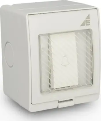 Buton zile sipërfaqësor Elektro-Plast AQUA55 55.09, IP55, 16A 250V, gri