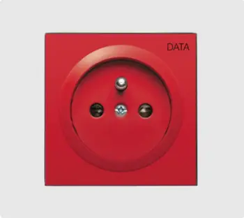 Prizë DATA Elektro-Plast Vestra 3842-10, montim i fshehtë, IP20, e kuqe