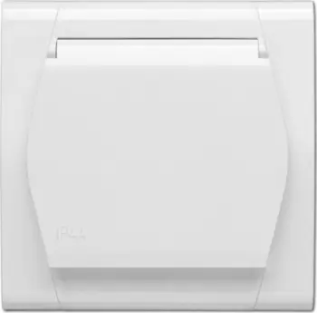 Prizë murale Elektro-Plast FESTA 0873-00, 2P+E, IP44, e bardhë