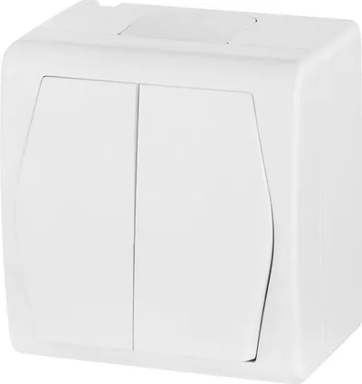 Prizë Elektro-Plast Hermes, IP44, 10A, e bardhë - 1