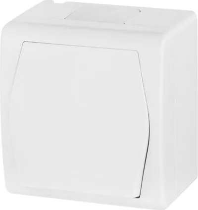 Lidhës elektrik 1 polësh Elektro-Plast, i bardhë - 1