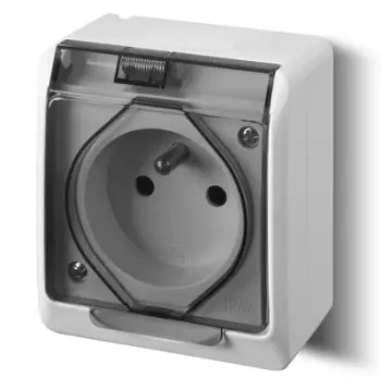 Prizë Elektro-Plast e Sipërfaqës, GNT Hermes 2P + Z, e bardhë me kapak tymi (0321-01)