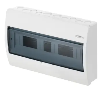 Ndërprerës modular Elektro-Plast, RN 1/18, IP 40, N+PE, i bardhë