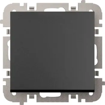 Çelës momental dritash Elektro-Plast Vestra Light 3813-19, i futur, IP20, i zi