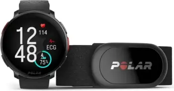 Ora sportive Polar Vantage V3 H10, ekran AMOLED, GPS me dy frekuenca, e zezë