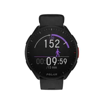 Orë sportive Polar Pacer, GPS, ekran me ngjyra, e zezë