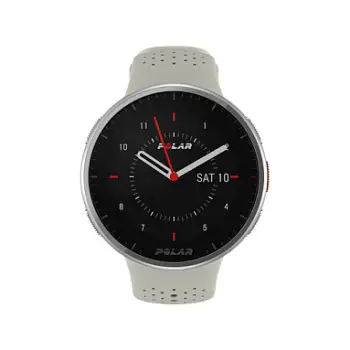 Orë sportive Polar Pacer Pro S/L, GPS, ekran MIP, e bardhë e kuqe