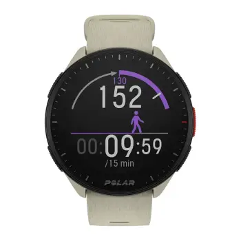 Ora sportive Polar Pacer, GPS, ekran me ngjyra, e bardhë