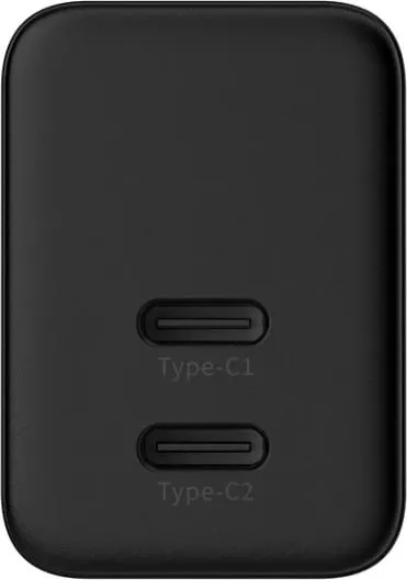 Karikues muri Crong Ultra Compact GaN 35W, 2x USB-C PD 3.0, i zi - 3