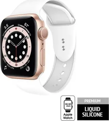 Rrip Crong për Apple Watch, 38/40 mm, i bardhë