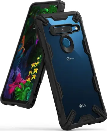 Mbrojtëse Ringke Fusion X, për LG G8 ThinQ, e zezë