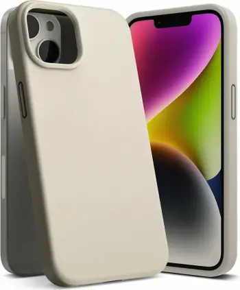 Mbulesë telefoni Ringke Silicone për iPhone 14 Plus, silikon, e gri