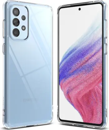 Mbulesë telefoni Ringke Fusion për Samsung Galaxy A73, TPU dhe PC, transparente