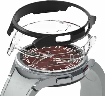 Mbrojtëse orë Ringke Slim për Samsung Galaxy Watch 6 Classic 43mm, set 2 copë, transparente