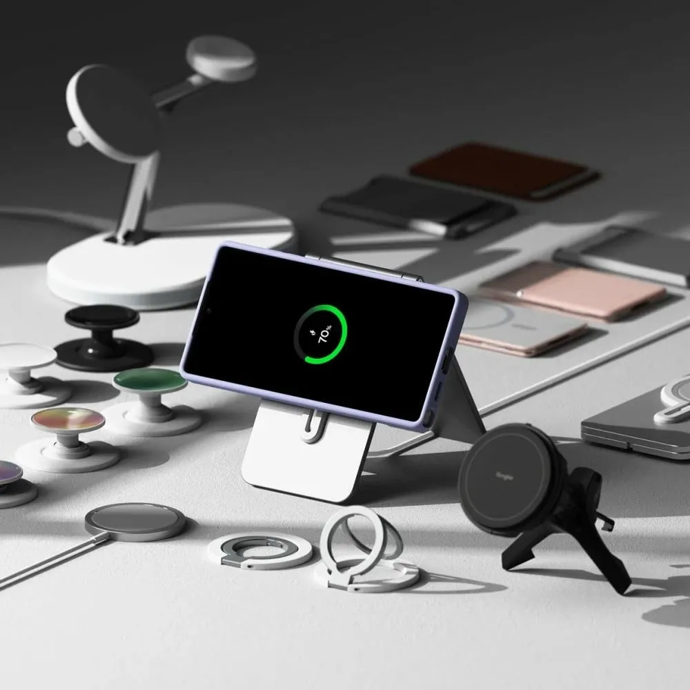 Mbështjellës silikon Ringke për Samsung Galaxy S25 Ultra, MagSafe, vjollcë - 7