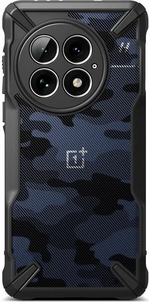 Mbështjellës Ringke Fusion X për OnePlus 13, Black Camo - 3