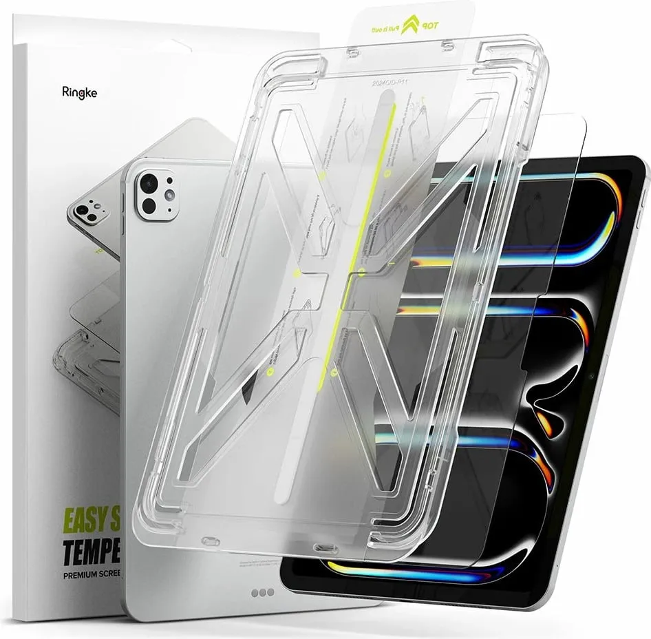 Xham i temperuar për ekran Ringke Easy Slide për iPad Pro 11" (2024, 5th Gen), Transparent - 1