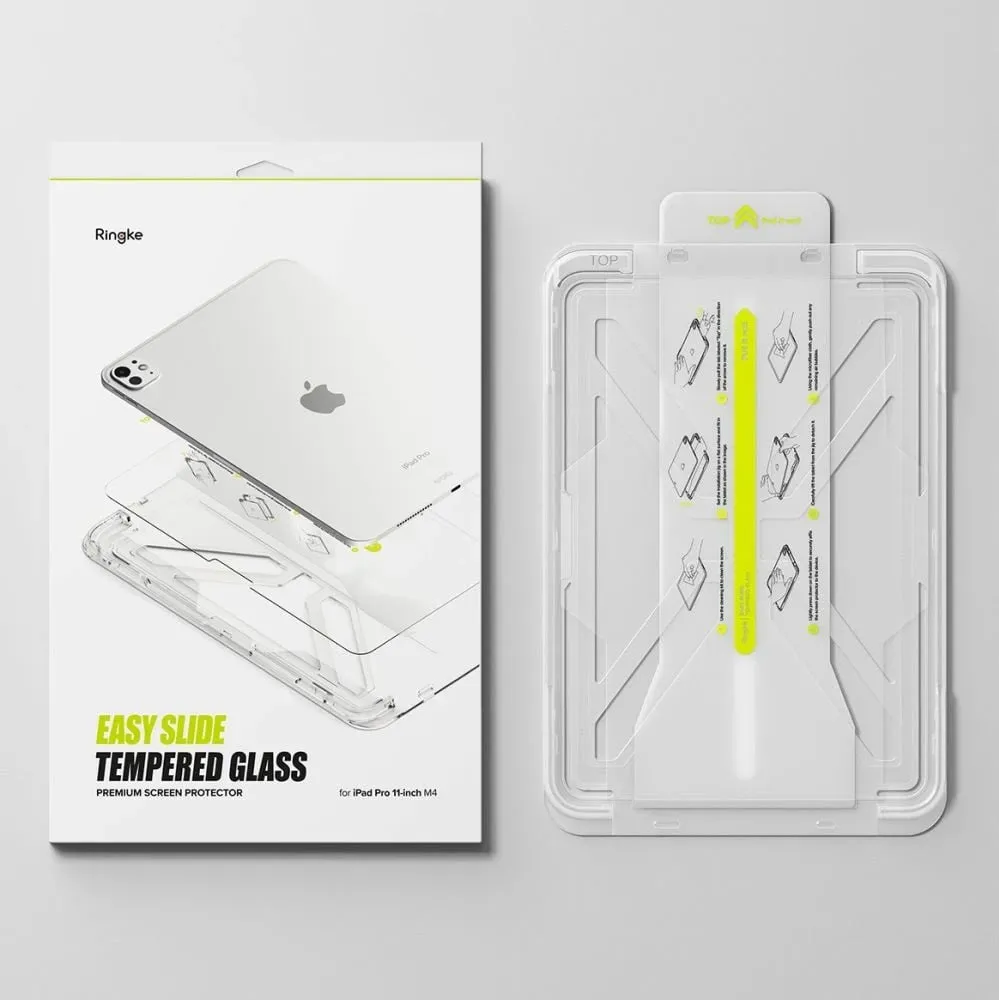 Xham i temperuar për ekran Ringke Easy Slide për iPad Pro 11" (2024, 5th Gen), Transparent - 7