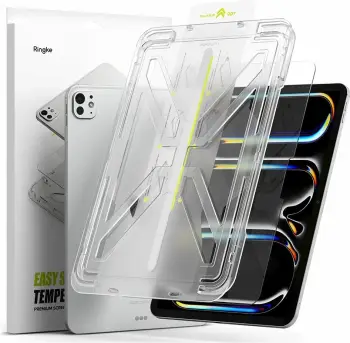 Xham i temperuar për ekran Ringke Easy Slide për iPad Pro 11" (2024, 5th Gen), Transparent