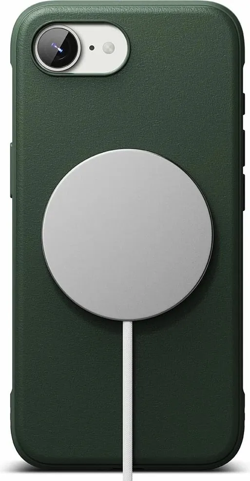 Mbështjellës Ringke Onyx Magnetic MagSafe për iPhone 16e, i gjelbër - 3