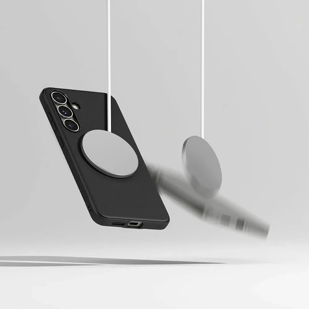 Mbështjellës Ringke Onyx MagSafe për Samsung Galaxy S25, i zi - 5