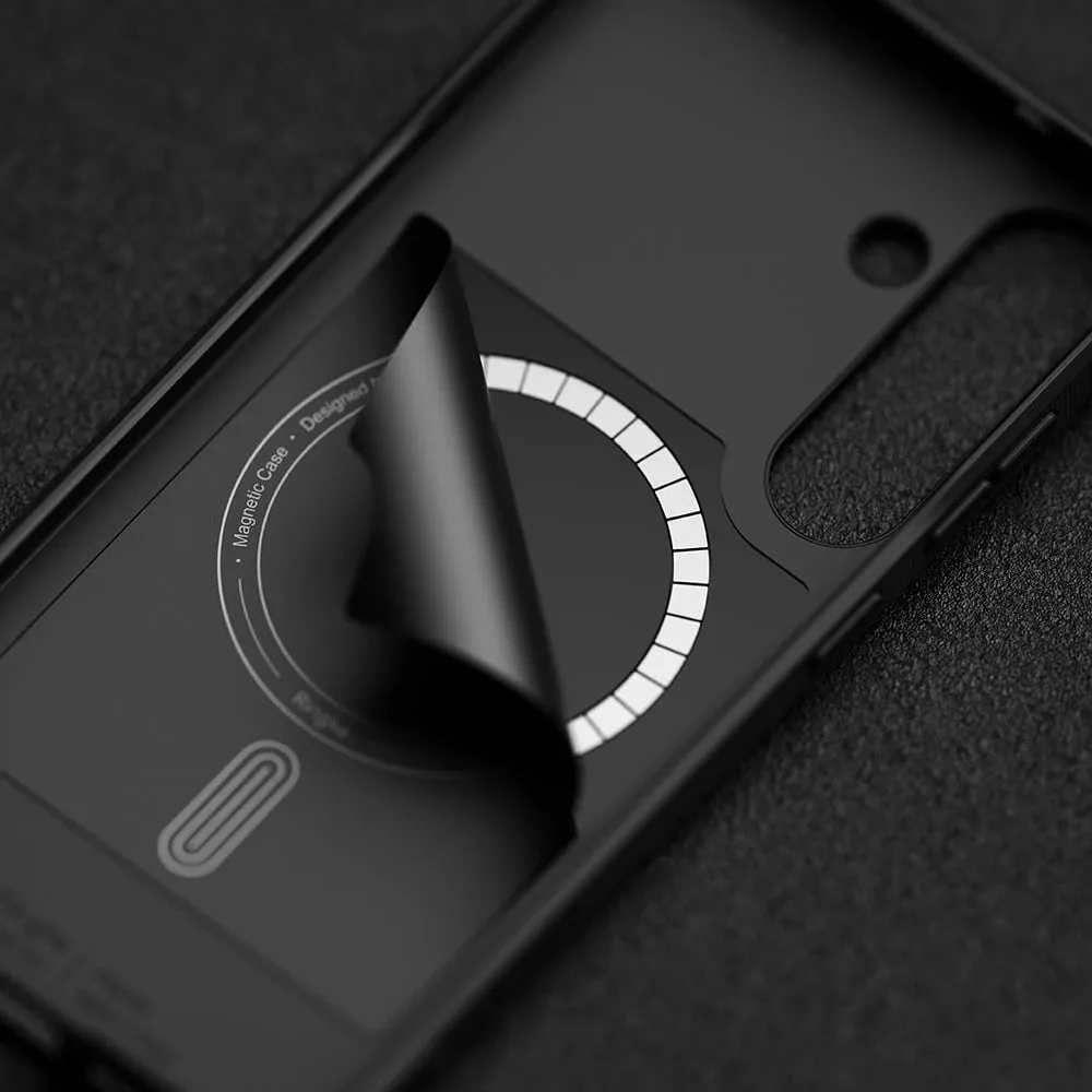 Mbështjellës Ringke Onyx MagSafe për Samsung Galaxy S25, i zi - 6