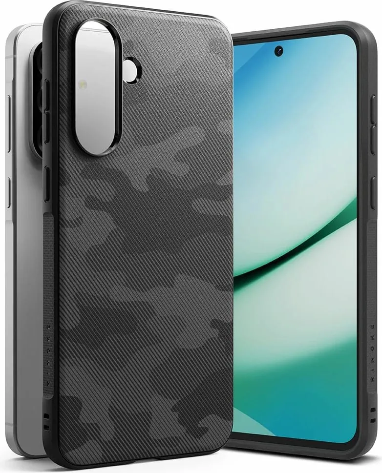 Mbështjellës Ringke Onyx për Samsung Galaxy A36 / A56, Black Camo - 1