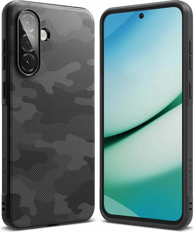 Mbështjellës Ringke Onyx për Samsung Galaxy A36 / A56, Black Camo - 2