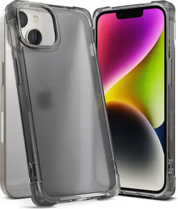 Mbulesë telefoni Ringke Fusion Bumper për iPhone 14 Plus, rezistente ndaj goditjeve, gri