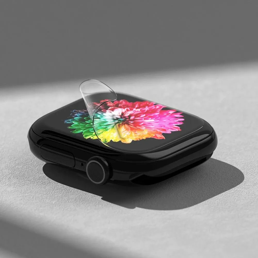 Folje mbrojtëse Ringke Dual Easy Pro për Apple Watch 10 46mm, Set 2 copë, Transparent - 4