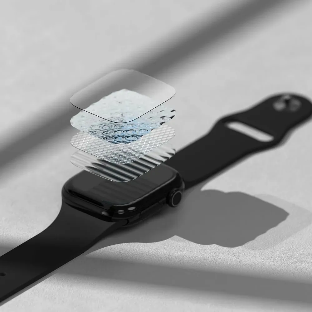 Folje mbrojtëse Ringke Dual Easy Pro për Apple Watch 10 46mm, Set 2 copë, Transparent - 6