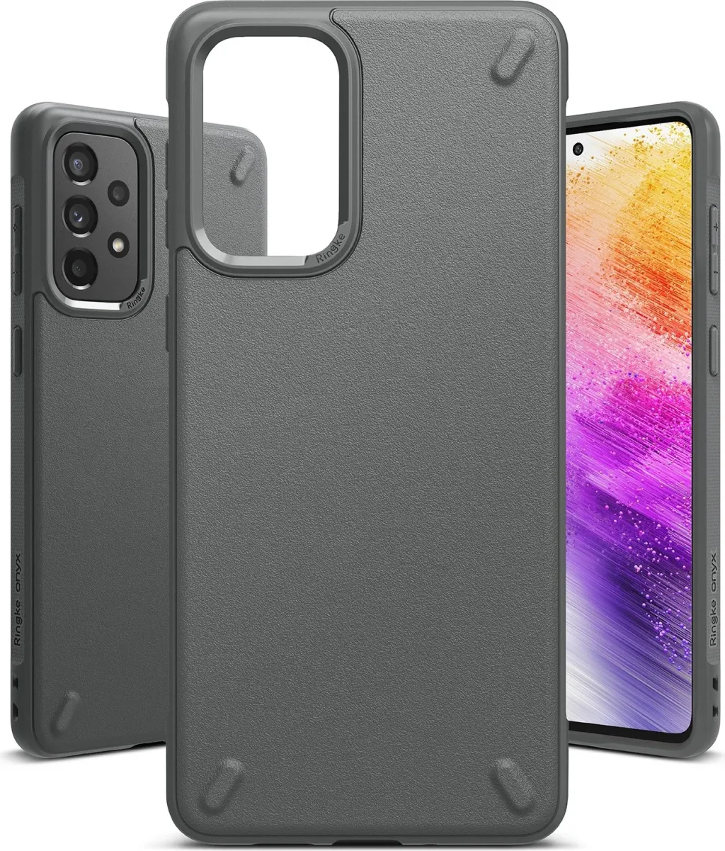 Mbështjellës Ringke Onyx për Samsung Galaxy A73, TPU, Gri - 2