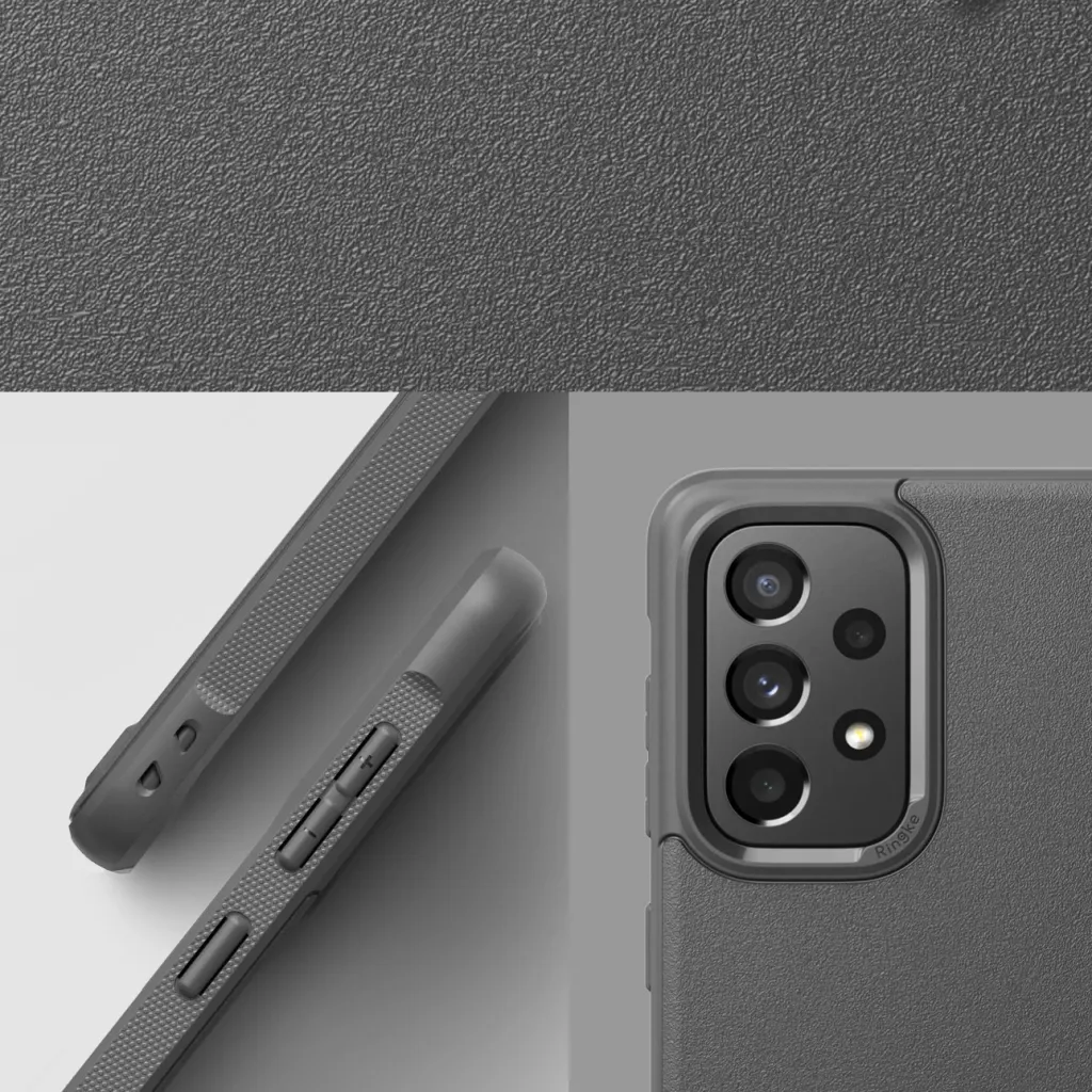 Mbështjellës Ringke Onyx për Samsung Galaxy A73, TPU, Gri - 3