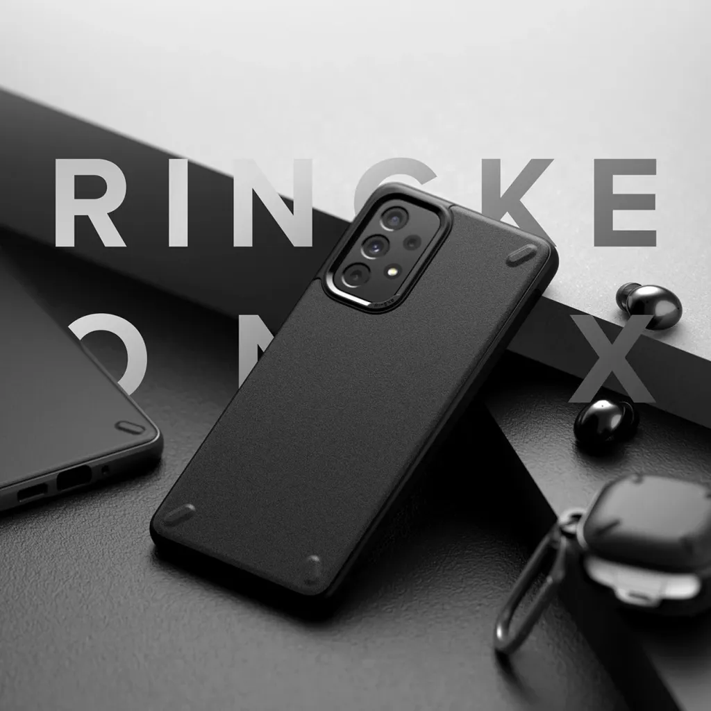 Mbështjellës Ringke Onyx për Samsung Galaxy A73, TPU, Gri - 10