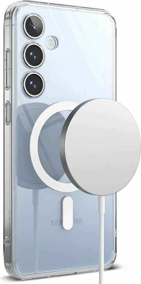 Mbështjellës Ringke Fusion MagSafe për Samsung Galaxy S24 FE, Transparent - 4