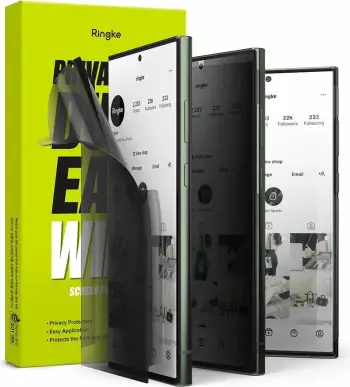 Mbrojtës ekrani privatësie Ringke Dual Easy për Samsung Galaxy S23 Ultra