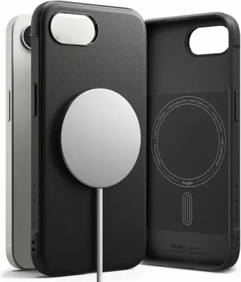 Mbështjellës Ringke Onyx për iPhone 16e, i zi