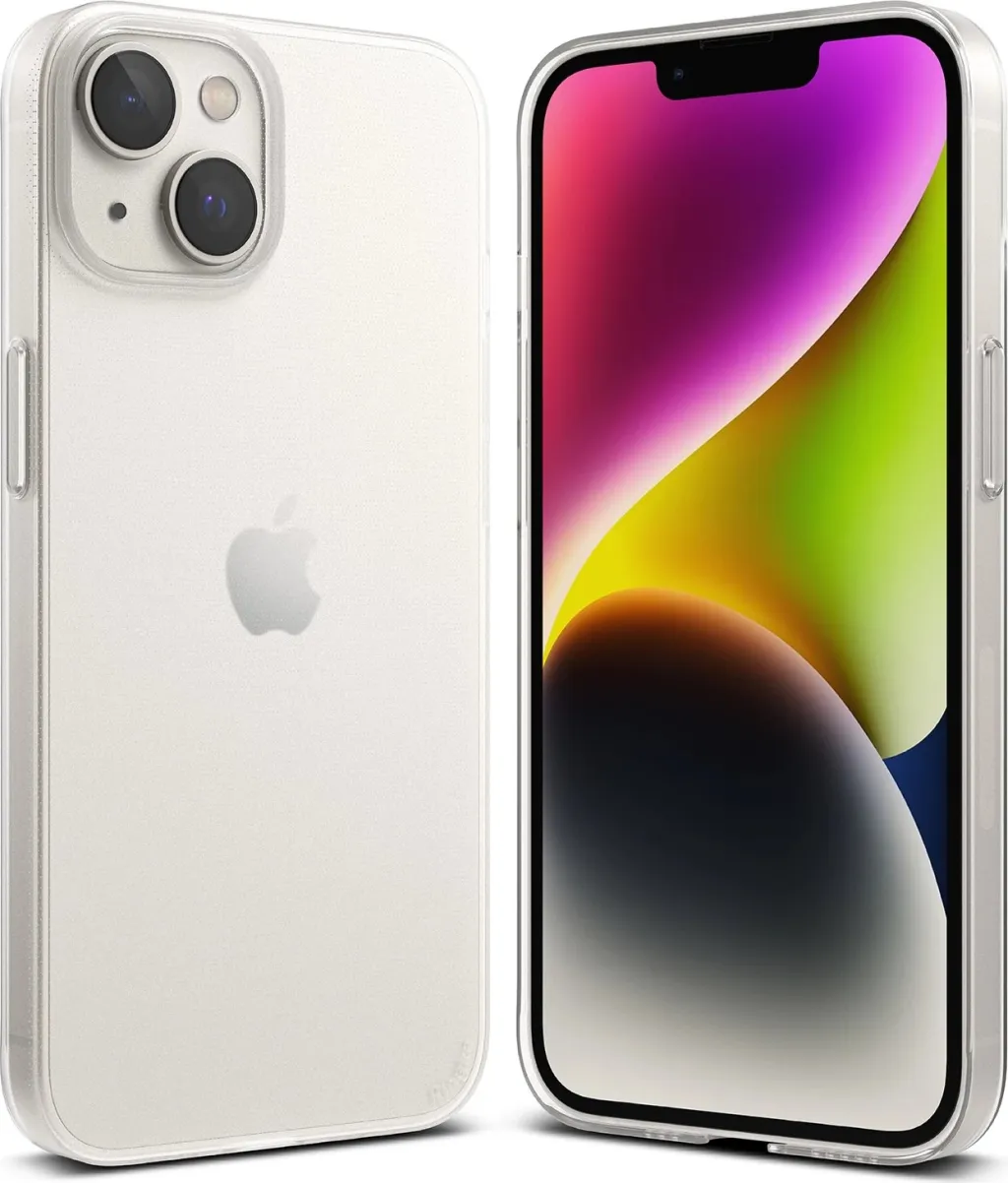 Mbështjellës Ringke Slim për iPhone 14 Plus, ultra i hollë, gjysmë-transparent - 1