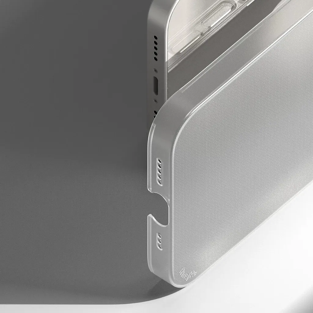 Mbështjellës Ringke Slim për iPhone 14 Plus, ultra i hollë, gjysmë-transparent - 12