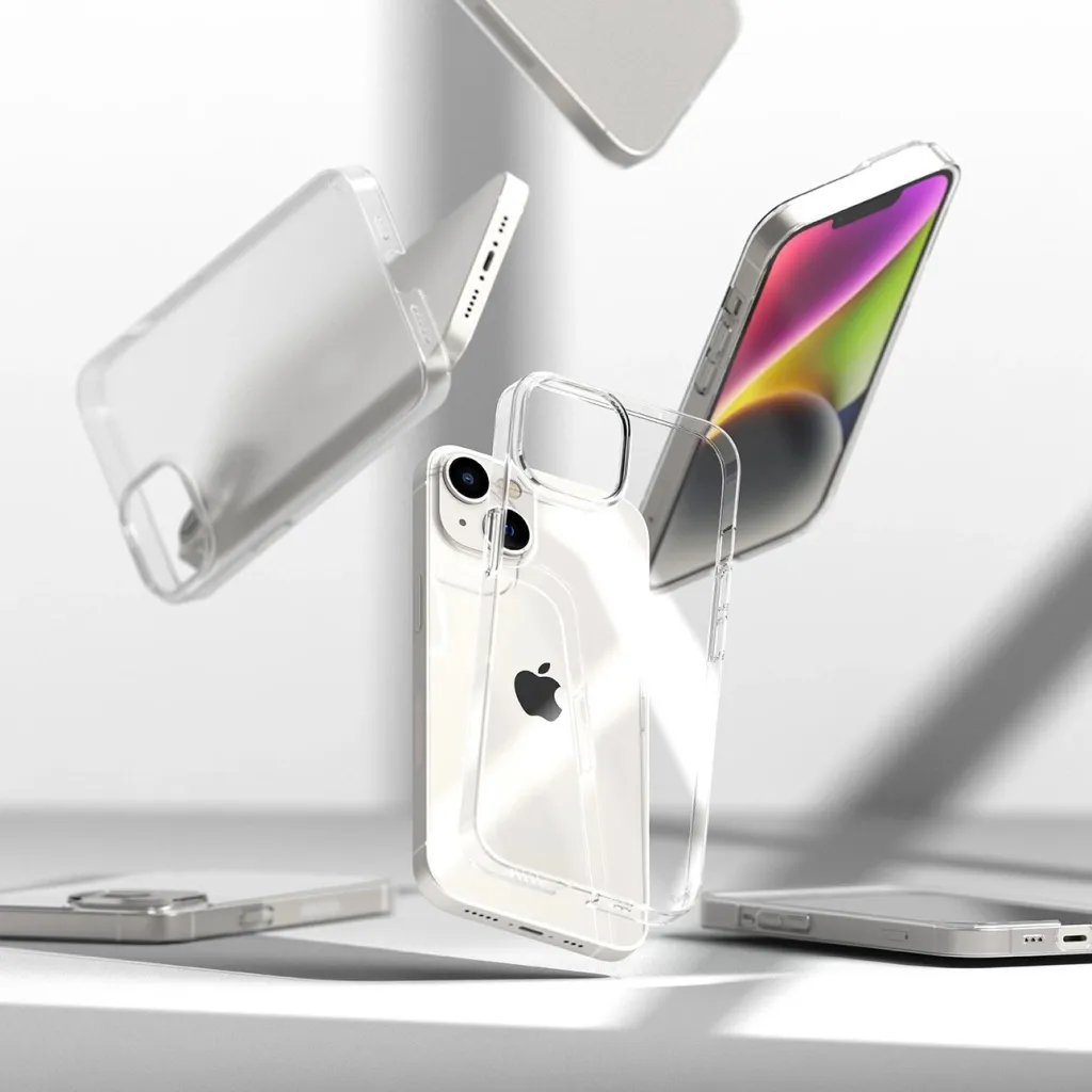 Mbështjellës Ringke Slim për iPhone 14 Plus, ultra i hollë, gjysmë-transparent - 4