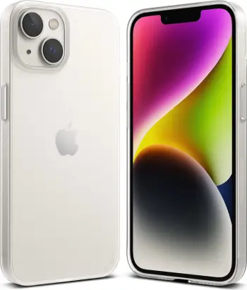 Mbështjellës Ringke Slim për iPhone 14 Plus, ultra i hollë, gjysmë-transparent
