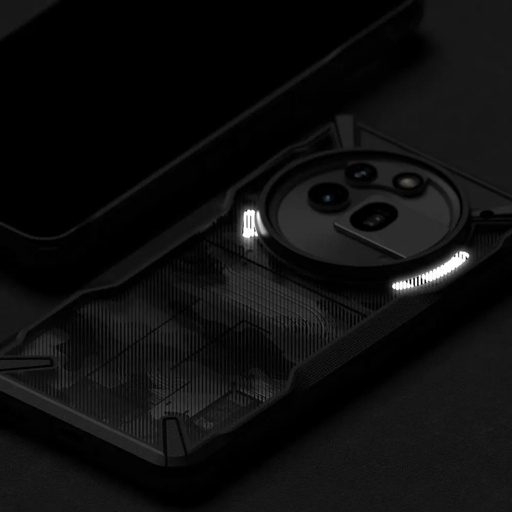 Mbështjellës Ringke Fusion X për Nothing Phone 3A Pro, Clear Grey - 5