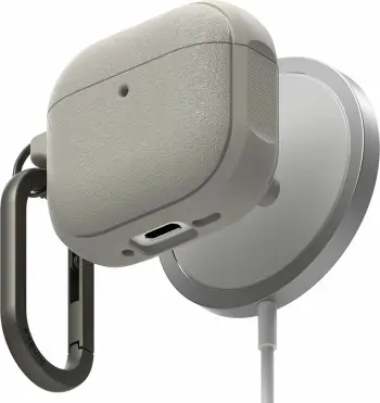 Mbështjellës Ringke Onyx MagSafe për AirPods 4, Gri