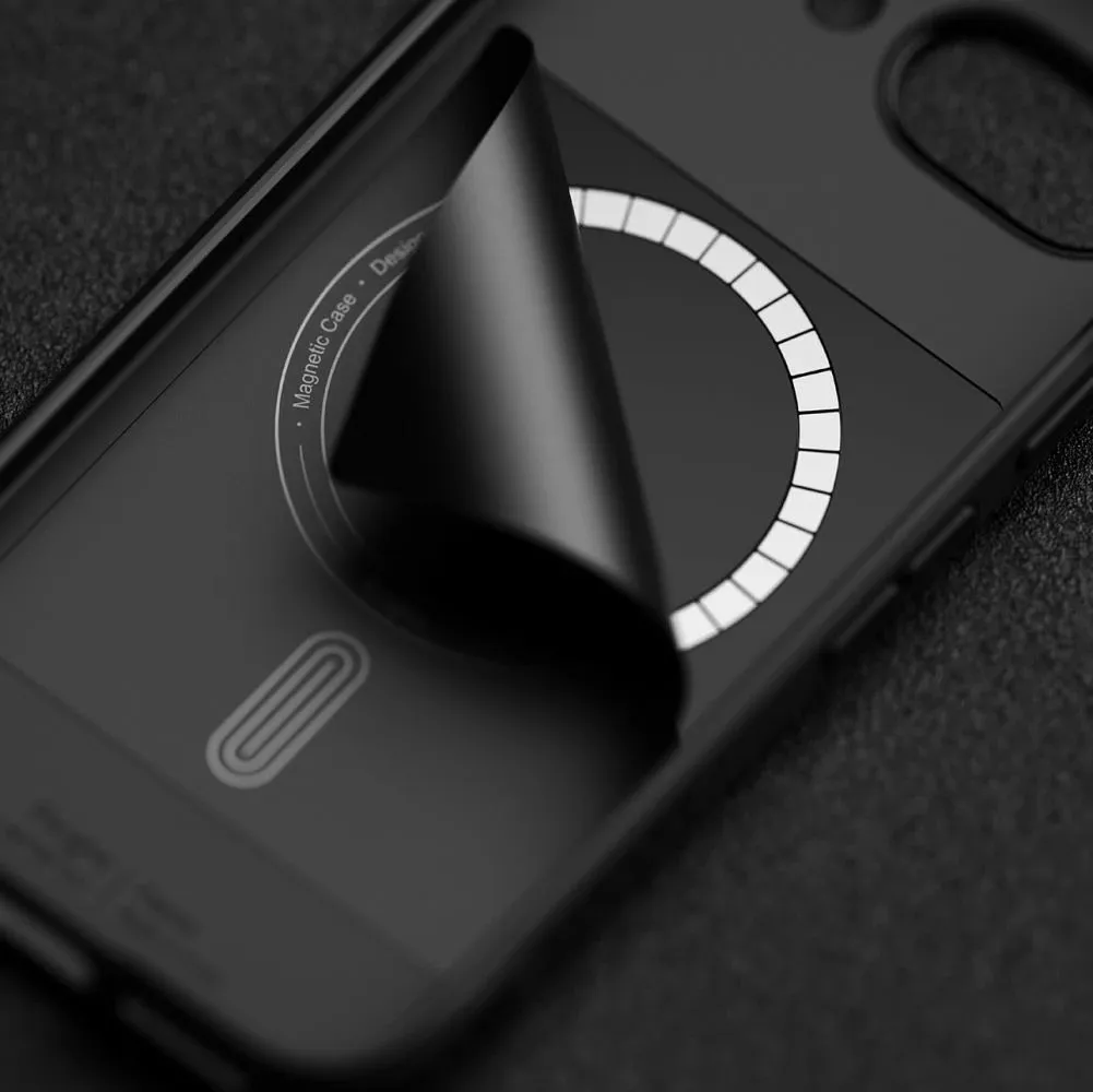Mbështjellës Ringke Onyx Magnetic MagSafe për Google Pixel 9A, i zi - 5