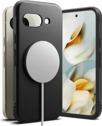 Mbështjellës Ringke Onyx Magnetic MagSafe për Google Pixel 9A, i zi
